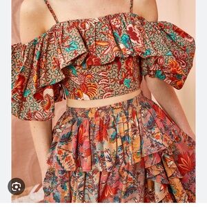 NWT Ulla Johnson Carla Top in Primrose Print SZ: 6